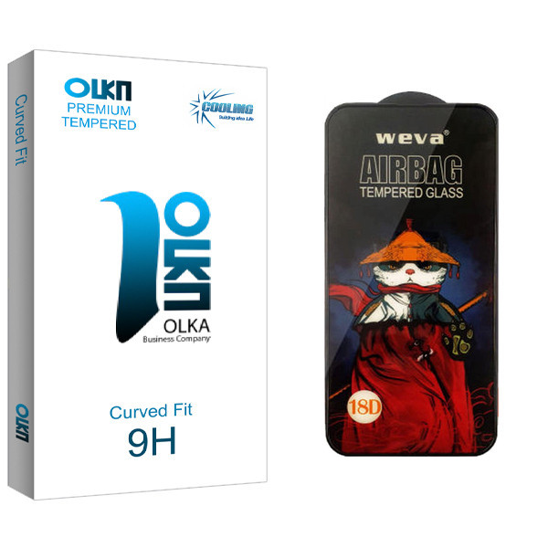 محافظ صفحه نمایش کولینگ مدل Olka Glass_Airbag مناسب برای گوشی موبایل شیائومی Redmi note 10 5G