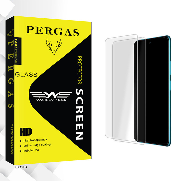 محافظ صفحه نمایش شیشه ای وایلی نایس مدل Pergas Glass مناسب برای گوشی موبایل ریلمی 8 5G بسته دو عددی