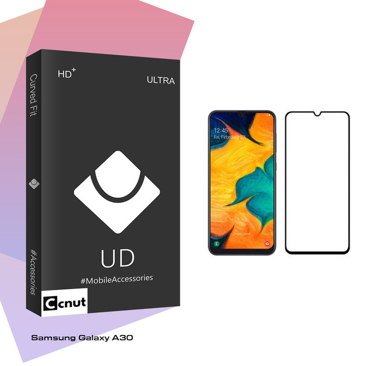 محافظ صفحه نمایش کوکونات مدل UD Black مناسب برای گوشی موبایل سامسونگ Galaxy A30