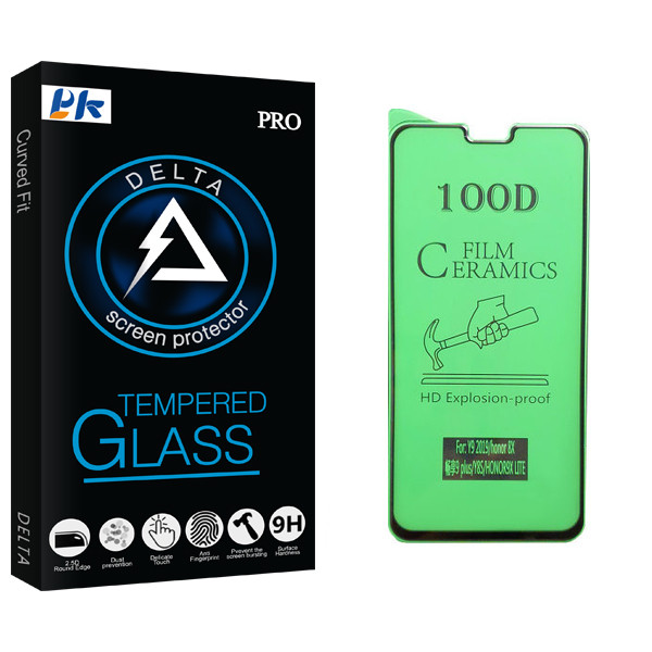 محافظ صفحه نمایش سرامیکی پی کی مدل Delta Glass مناسب برای گوشی موبایل هوآوی Y9 2019