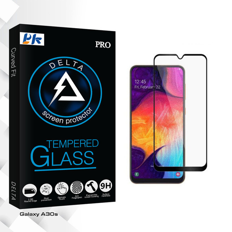 محافظ صفحه نمایش مات پی کی مدل Delta Glass مناسب برای گوشی موبایل سامسونگ Galaxy A30s
