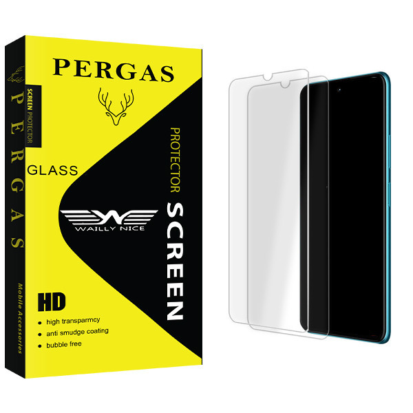 محافظ صفحه نمایش وایلی نایس مدل Pergas Glass MIX01 مناسب برای گوشی موبایل شیائومی Redmi 9A Sport بسته دو عددی