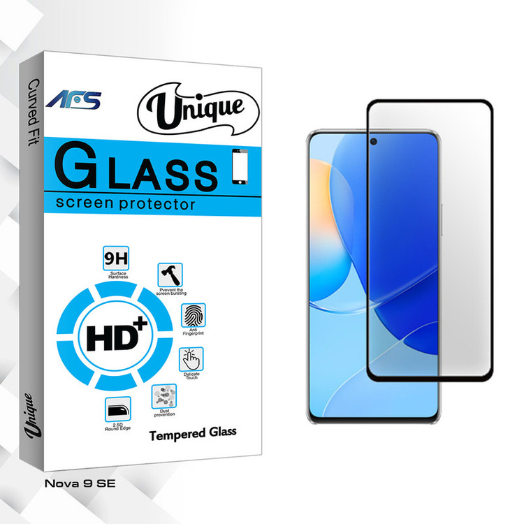 محافظ صفحه نمایش سرامیکی ای اف اس مدل Unique Glass MIX2106 مناسب برای گوشی موبایل هوآوی Nova 9 SE