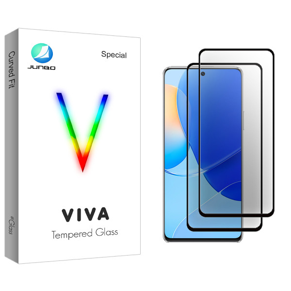 محافظ صفحه نمایش سرامیکی جانبو مدل Viva Glass MIX2106 مناسب برای گوشی موبایل هوآوی Nova 9 SE بسته دو عددی