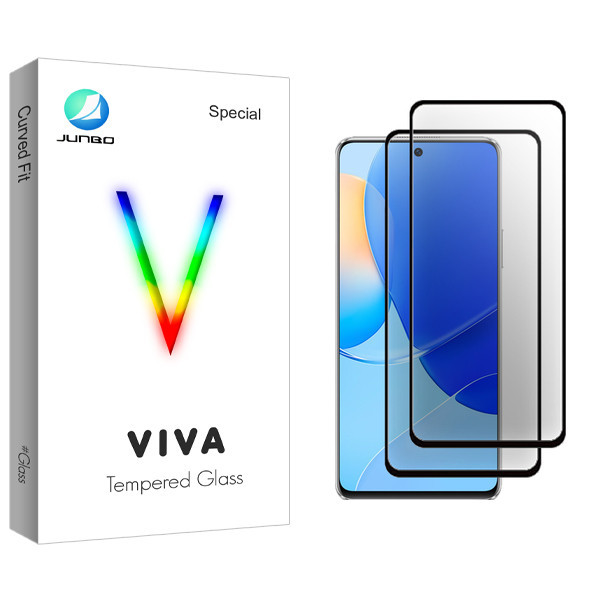 محافظ صفحه نمایش سرامیکی جانبو مدل Viva Glass MIX2106 مناسب برای گوشی موبایل هوآوی Nova 9 SE بسته دو عددی
