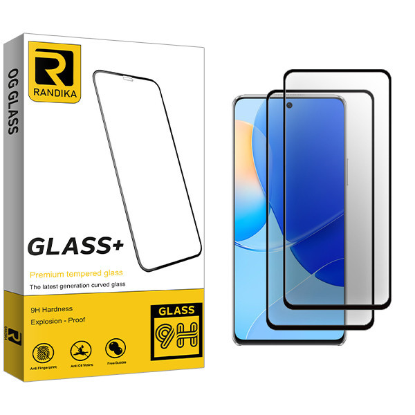محافظ صفحه نمایش سرامیکی راندیکا مدل Randika Glass MIX2106 مناسب برای گوشی موبایل هوآوی Nova 9 SE بسته دو عددی
