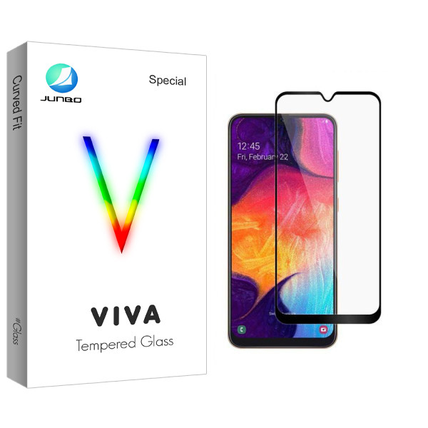 محافظ صفحه نمایش سرامیکی جانبو مدل Viva Glass مناسب برای گوشی موبایل سامسونگ Galaxy A50