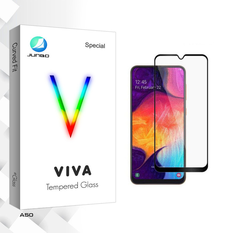 محافظ صفحه نمایش سرامیکی جانبو مدل Viva Glass مناسب برای گوشی موبایل سامسونگ Galaxy A50