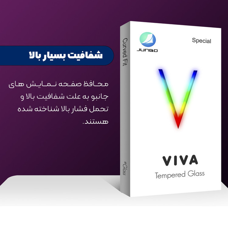 محافظ صفحه نمایش جانبو مدل Viva Glass مناسب برای گوشی موبایل اپل iPhone X بسته دو عددی
