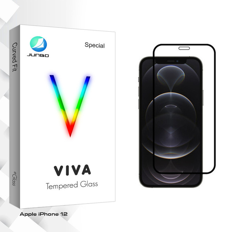 محافظ صفحه نمایش جانبو مدل Viva Glass مناسب برای گوشی موبایل اپل iPhone 12