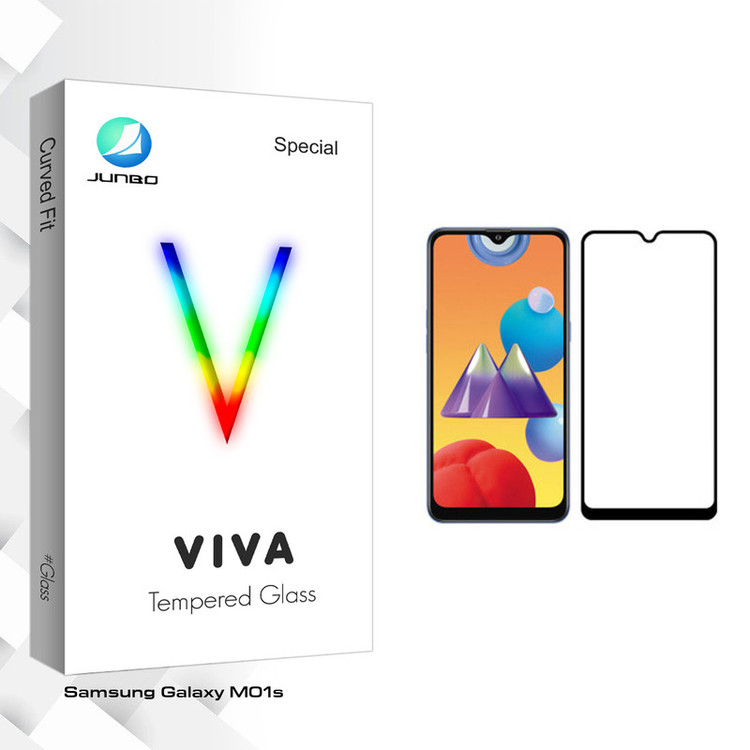 محافظ صفحه نمایش جانبو مدل Viva Glass مناسب برای گوشی موبایل سامسونگ Galaxy M01s