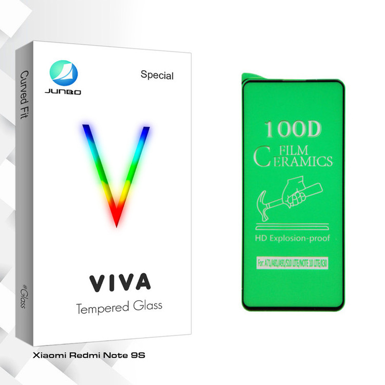 محافظ صفحه نمایش جانبو مدل Viva Glass مناسب برای گوشی موبایل شیائومی Redmi Note 9S