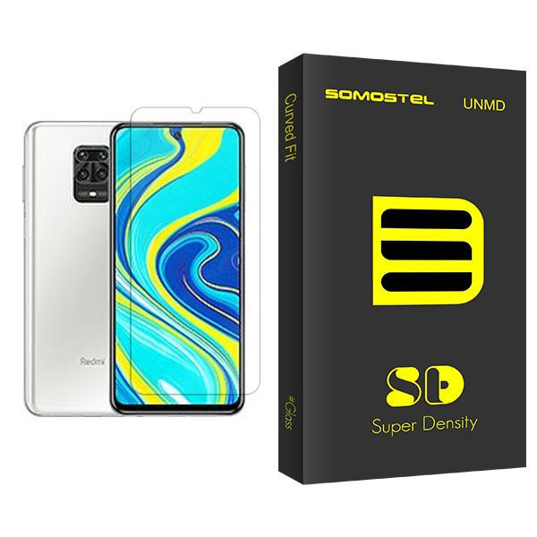 محافظ صفحه نمایش سوماستل مدل SD Glass MIX001 مناسب برای گوشی موبایل شیائومی Redmi Note 9 Pro (India)