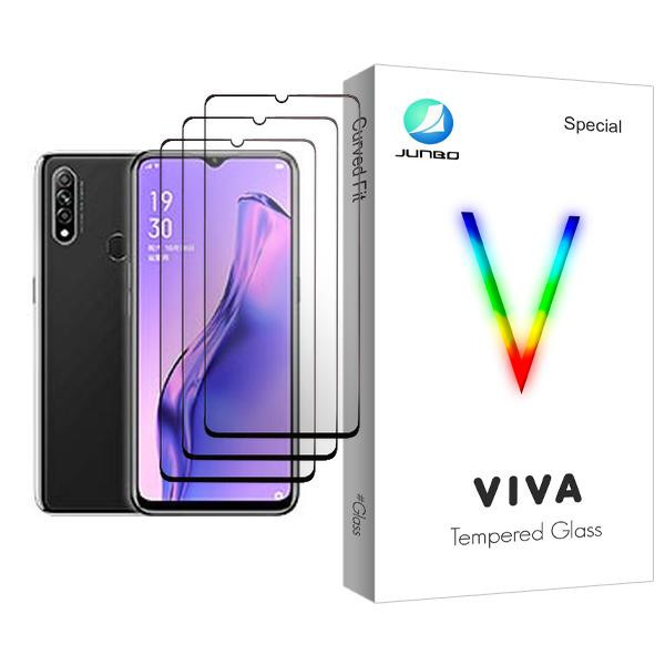 محافظ صفحه نمایش جانبو مدل Viva Glass MIX003 مناسب برای گوشی موبایل اوپو A8 بسته سه عددی