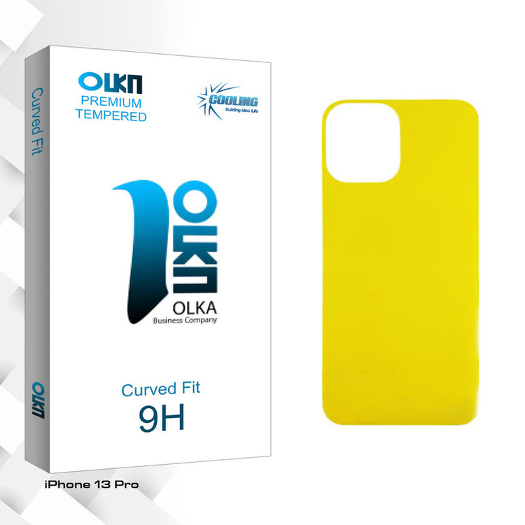 محافظ پشت گوشی کولینگ مدل Olka Glass FLL فلزی مناسب برای گوشی موبایل اپل iPhone 13 Pro