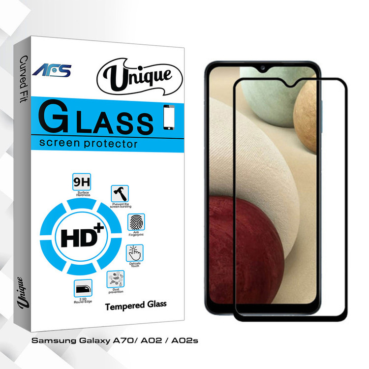 محافظ صفحه نمایش مات ای اف اس مدل Unique Glass مناسب برای گوشی موبایل سامسونگ Galaxy A70/ A02 / A02s