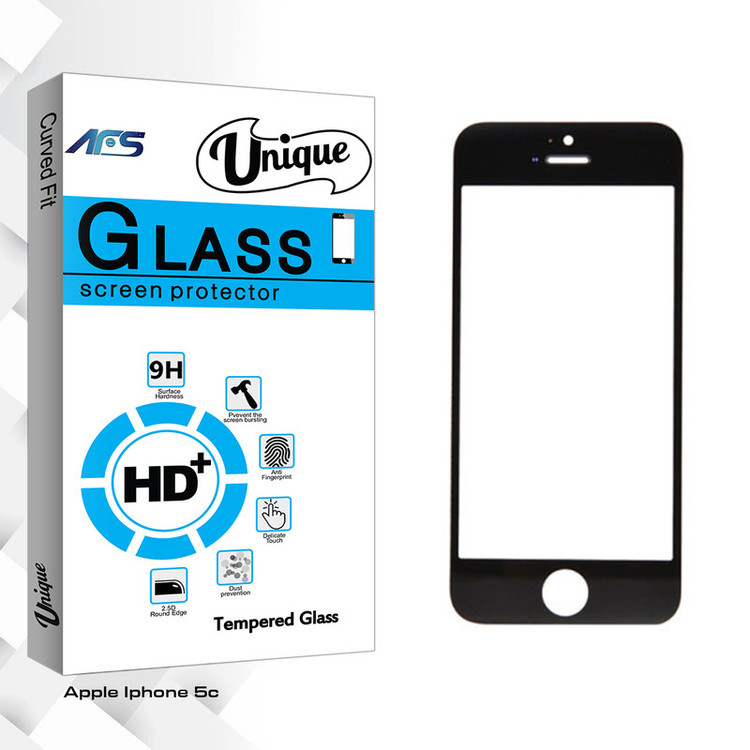 محافظ صفحه نمایش مات ای اف اس مدل Unique Glass مناسب برای گوشی موبایل اپل Iphone 5c