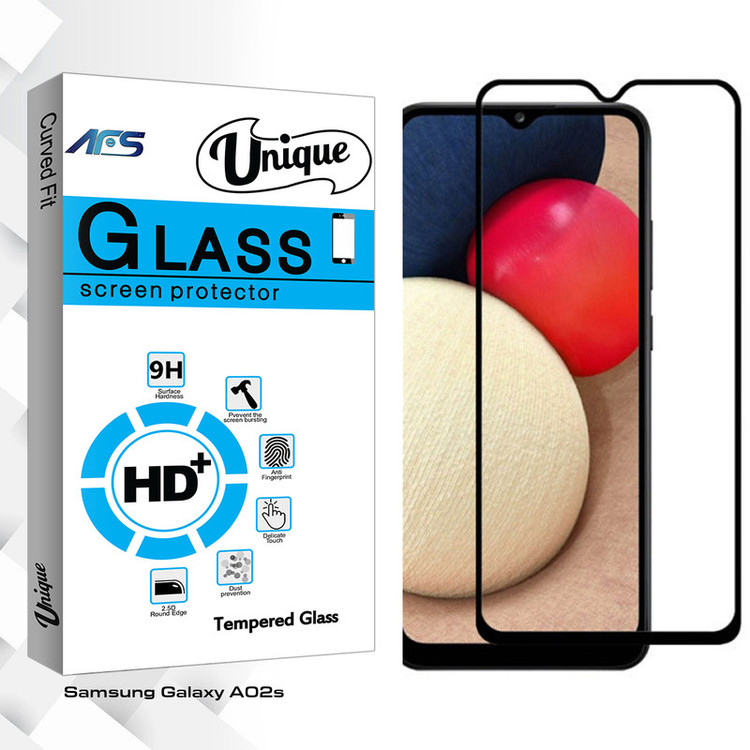 محافظ صفحه نمایش ای اف اس مدل Unique Glass مناسب برای گوشی موبایل سامسونگ Galaxy A02s