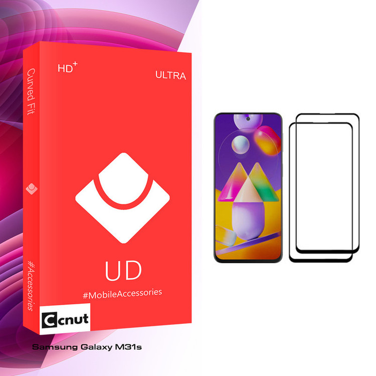 محافظ صفحه نمایش کوکونات مدل UD مناسب برای گوشی موبایل سامسونگ Galaxy M31s بسته دو عددی