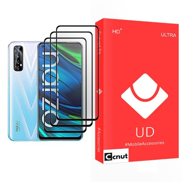 محافظ صفحه نمایش کوکونات مدل UD Ultra MIX003 مناسب برای گوشی موبایل ریلمی Narzo 20 Pro بسته سه عددی