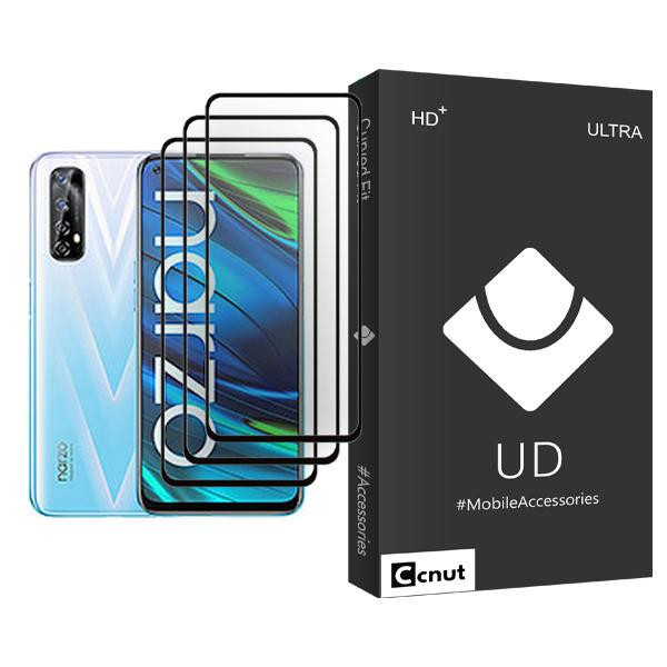 محافظ صفحه نمایش کوکونات مدل UDB Ultra MIX003 مناسب برای گوشی موبایل ریلمی Narzo 20 Pro بسته سه عددی