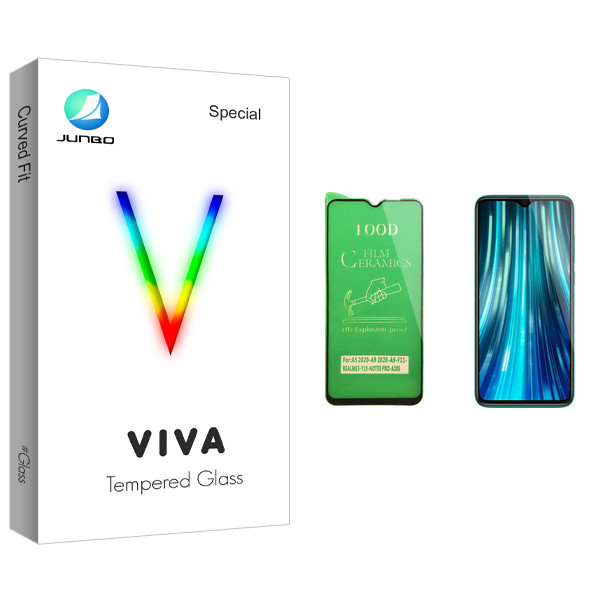 محافظ صفحه نمایش سرامیکی جانبو مدل Viva Glass مناسب برای گوشی موبایل Redmi Note 8 Pro شیائومی