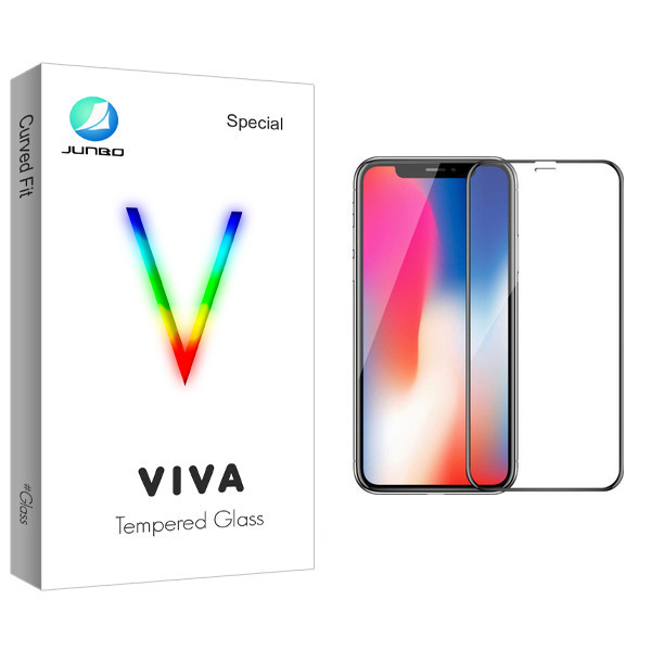 محافظ صفحه نمایش جانبو مدل Viva Glass مناسب برای گوشی موبایل اپل iPhone x