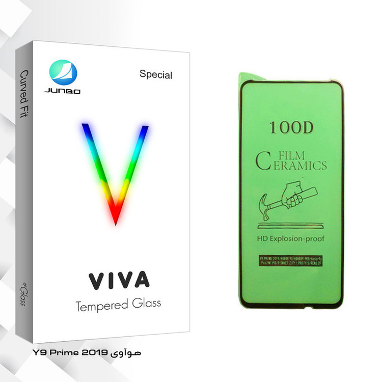 محافظ صفحه نمایش سرامیکی جانبو مدل Viva Glass مناسب برای گوشی موبایل هوآوی Y9 Prime 2019