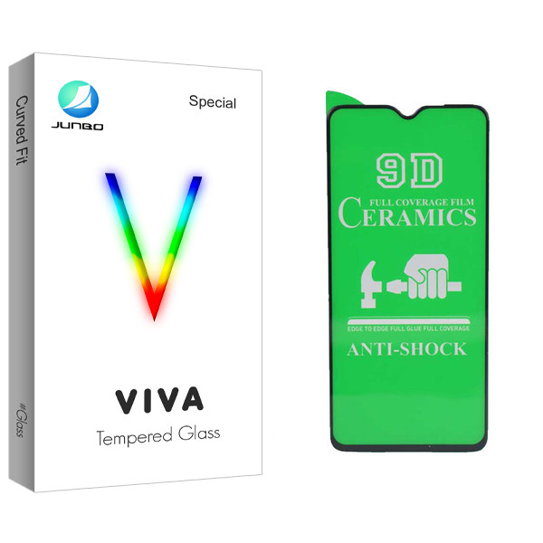 محافظ صفحه نمایش سرامیکی جانبو مدل Viva Glass مناسب برای گوشی موبایل شیائومی Redmi Note 8 Pro