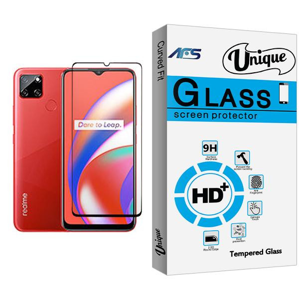 محافظ صفحه نمایش ای اف اس مدل Unique Glass MIX001 مناسب برای گوشی موبایل ریلمی C12