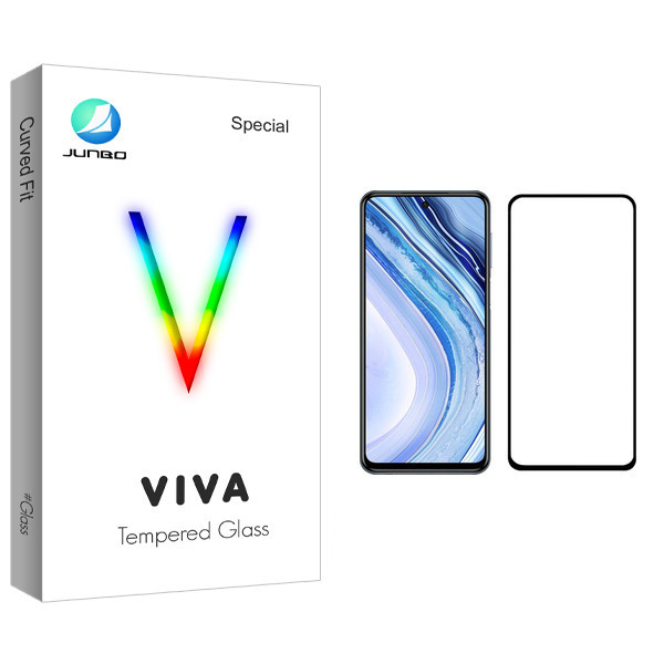 محافظ صفحه نمایش جانبو مدل Viva Glass مناسب برای گوشی موبایل شیائومی Redmi Note 9 Pro Max