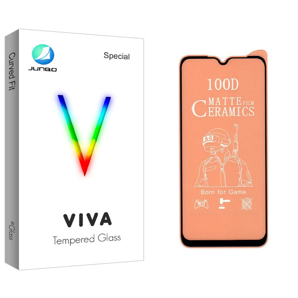 محاظ صفحه نمایش مات جانبو مدل Viva Glass مناسب برای گوشی موبایل سامسونگ Galaxy A20S