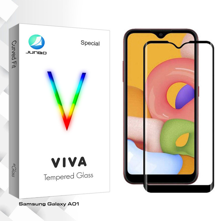 محافظ صفحه نمایش سرامیکی جانبو مدل Viva Glass مناسب برای گوشی موبایل سامسونگ Galaxy A01