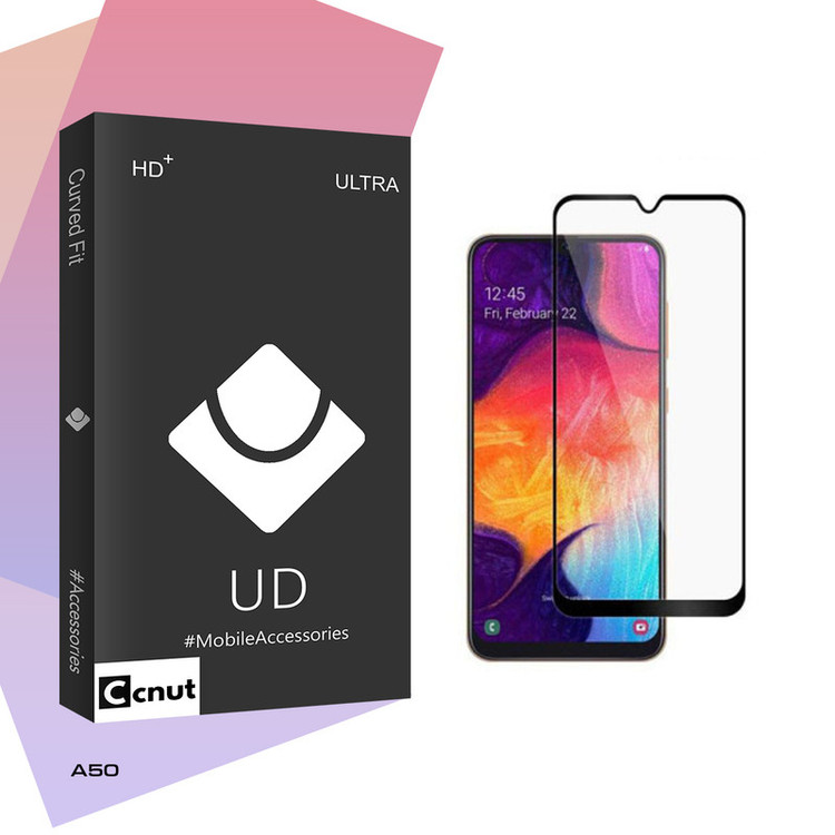 محافظ صفحه نمایش سرامیکی کوکونات مدل UD Black مناسب برای گوشی موبایل سامسونگ Galaxy A50