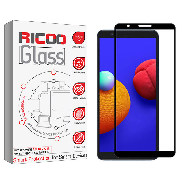 محافظ صفحه نمایش سرامیکی مات ریکوو مدل +HD مناسب برای گوشی موبایل سامسونگ Galaxy m01 core