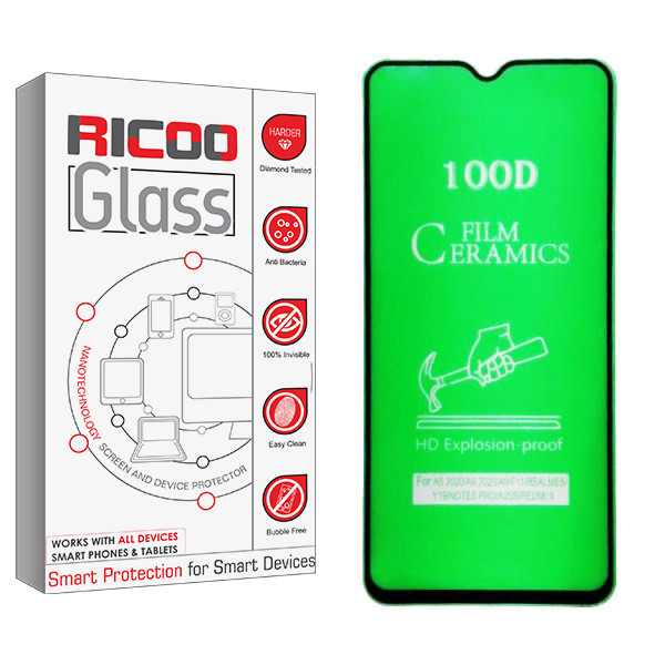 محافظ صفحه نمایش سرامیکی ریکوو مدل +HD مناسب برای گوشی موبایل سامسونگ Galaxy A40s