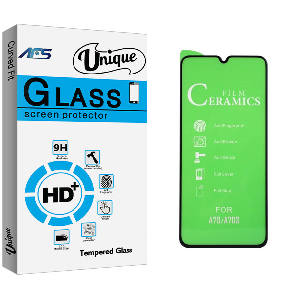 محافظ صفحه نمایش ای اف اس مدل Unique Glass مناسب برای گوشی موبایل سامسونگ Galaxy A80