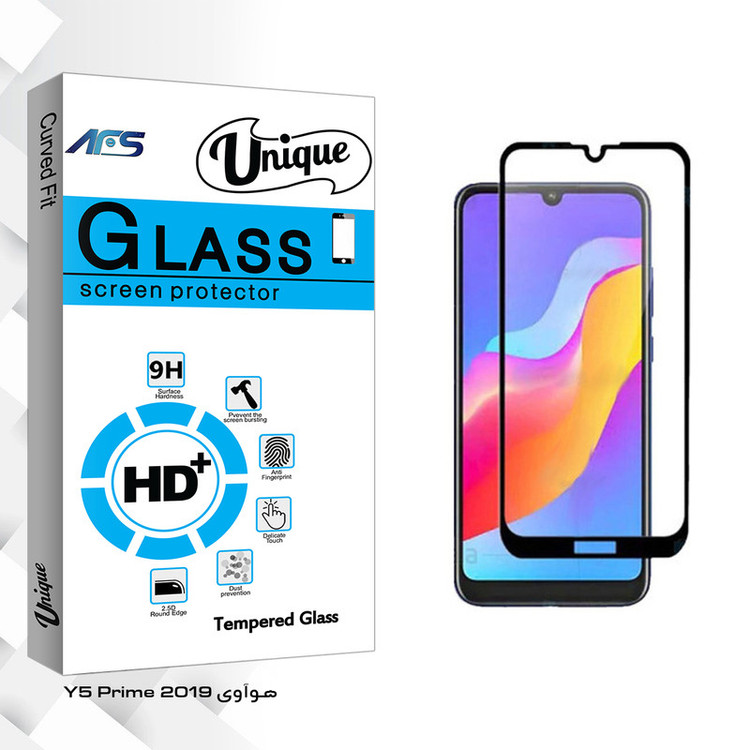 محافظ صفحه نمایش ای اف اس مدل Unique Glass مناسب برای گوشی موبایل هوآوی Y5 Prime 2019