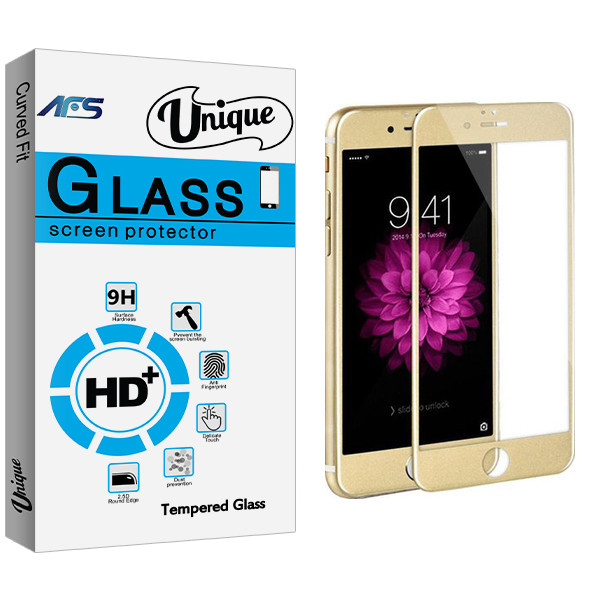 محافظ صفحه نمایش ای اف اس مدل Unique Glass مناسب برای گوشی موبایل اپل iPhone 8 Plus