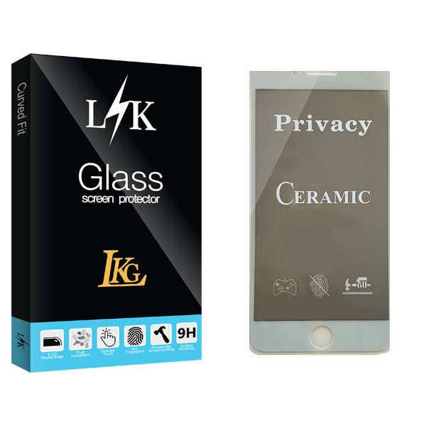 محافظ صفحه نمایش سرامیکی ال کا جی مدل LK Glass مناسب برای گوشی موبایل اپل iPhone 7