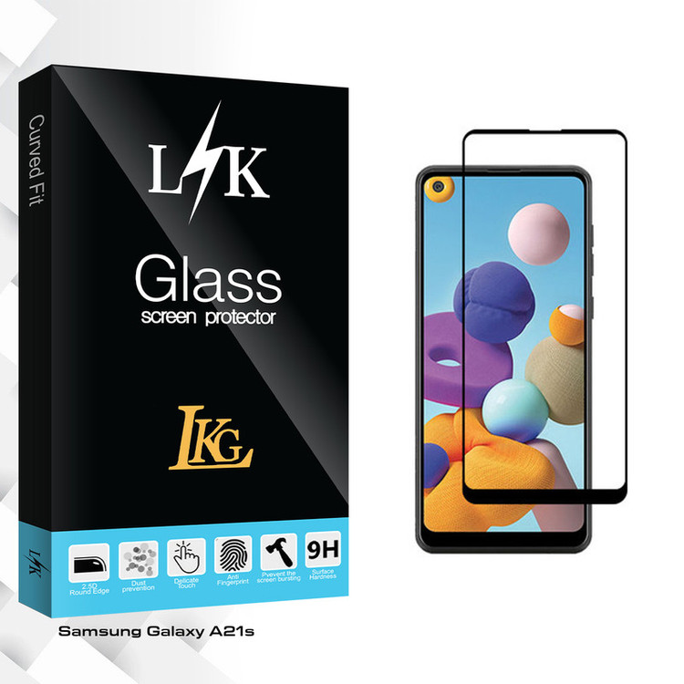 محافظ صفحه نمایش ال کا جی مدل LK Glass مناسب برای گوشی موبایل سامسونگ Galaxy A21s