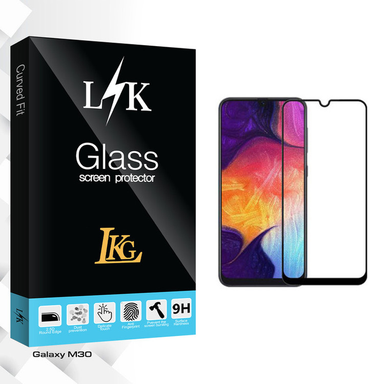 محافظ صفحه نمایش ال کا جی مدل LK Glass مناسب برای گوشی موبایل سامسونگ Galaxy M30
