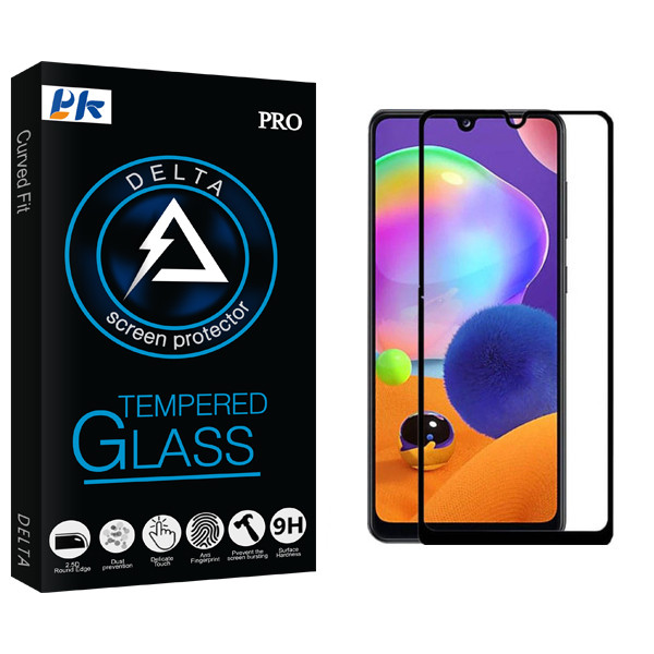 محافظ صفحه نمایش پی کی مدل Delta Glass مناسب برای گوشی موبایل سامسونگ Galaxy A31