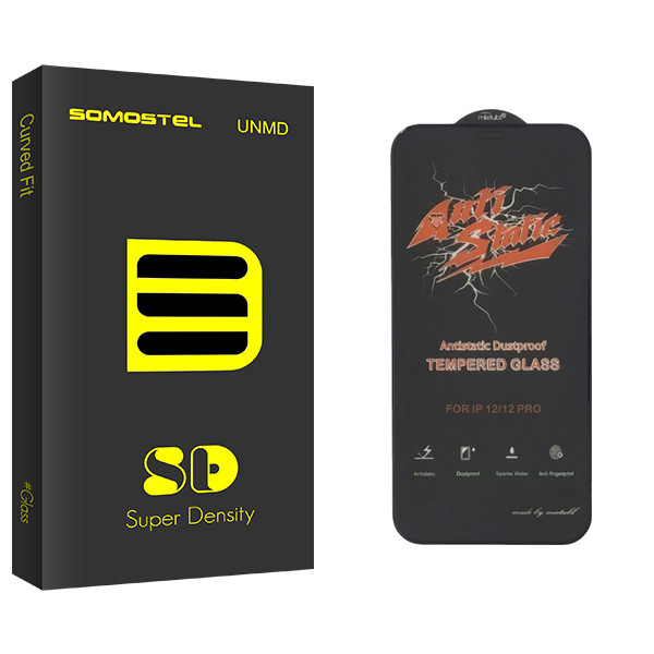 محافظ صفحه نمایش سوماستل مدل SD Glass ANTI-STATIC مناسب برای گوشی موبایل اپل iPhone X \ XS \ 11 pro