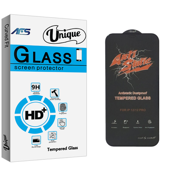 محافظ صفحه نمایش ای اف اس مدل Unique Glass ANTI-STATIC مناسب برای گوشی موبایل اپل iPhone XR \ 11