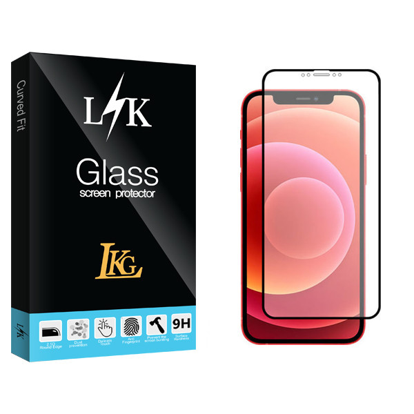 محافظ صفحه نمایش سرامیکی ال کا جی مدل LK Glass مناسب برای گوشی موبایل اپل iPhone 12 mini