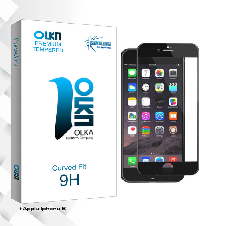 محافظ صفحه نمایش سرامیکی کولینگ مدل Olka glass مناسب برای گوشی موبایل اپل Iphone 8 plus