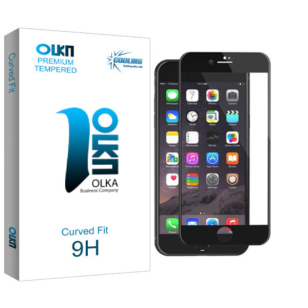 محافظ صفحه نمایش سرامیکی کولینگ مدل Olka glass مناسب برای گوشی موبایل اپل Iphone 8 plus