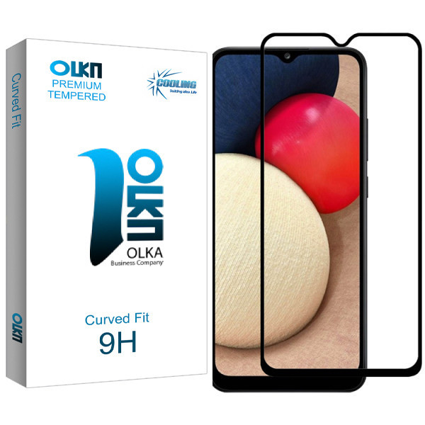 محافظ صفحه نمایش کولینگ مدل Olka glass مناسب برای گوشی موبایل سامسونگ Galaxy A02