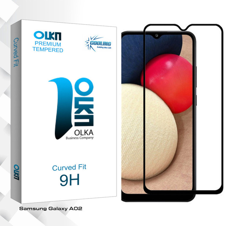 محافظ صفحه نمایش کولینگ مدل Olka glass مناسب برای گوشی موبایل سامسونگ Galaxy A02